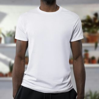 Ygjk9Yv Men's Classic Crew Neck T-Shirt — Soft Cotton Everyday Tee